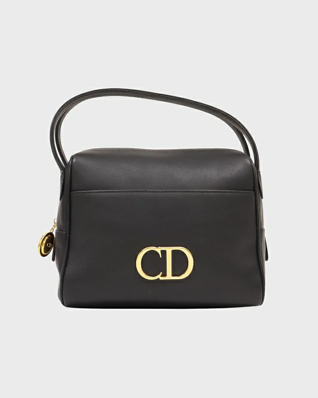 CD Leather Hand Bag